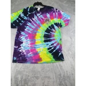 Bristol Dirt Racing Tennessee Thunder 2021 Tie Dye T-Shirt XL NASCAR